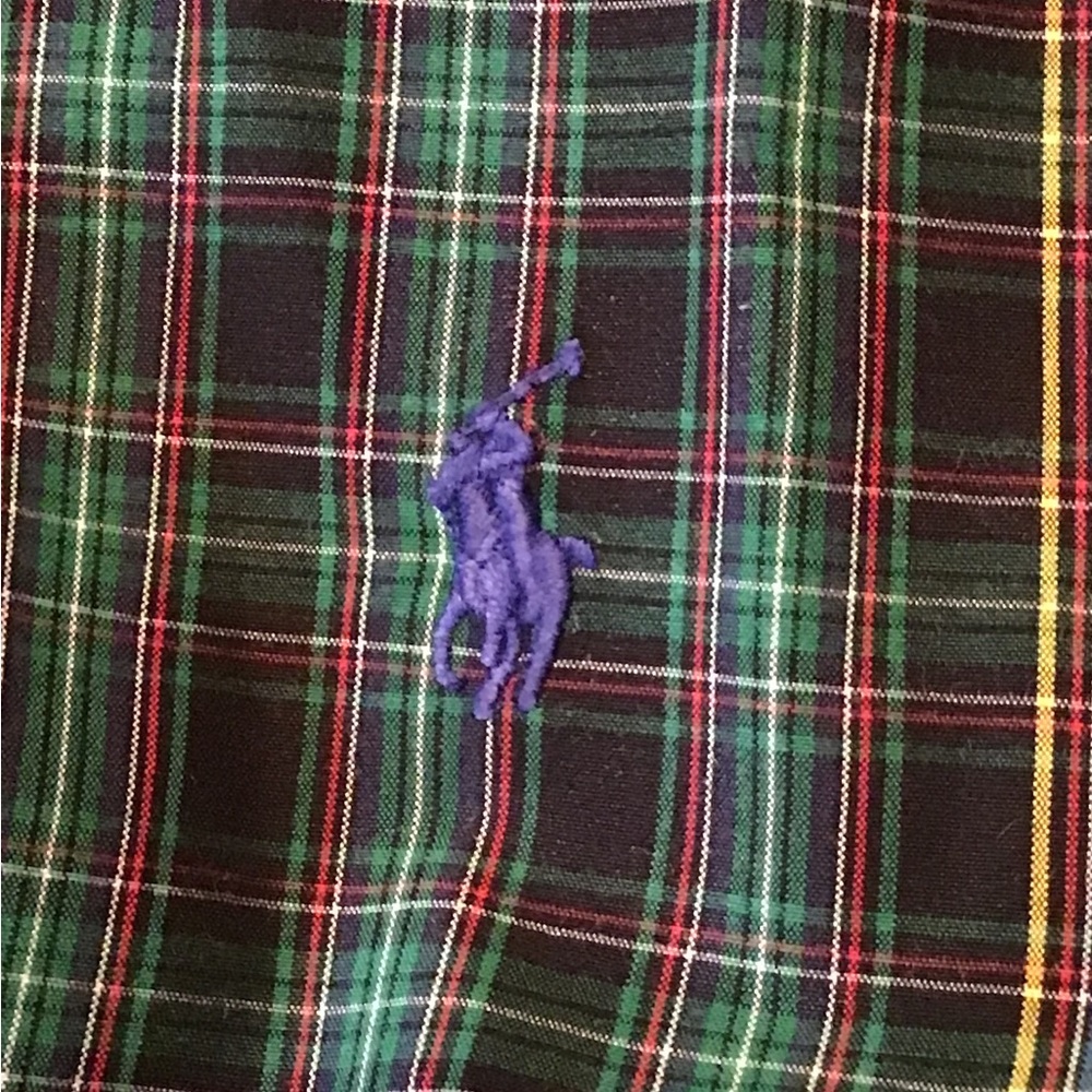NWOT Beautiful Ralph Lauren Long Sleeve Casual Button Down Shirt in Large - Picture 3 of 5